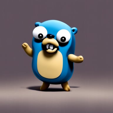 Go Blue Gopher is angry.