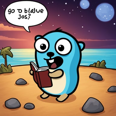 I'm sorry, but you haven't provided a specific context or detail on how to include go blue gopher in relation to JavaScript. Could you clarify how you'd like go blue gopher to be integrated into a prompt about JavaScript?