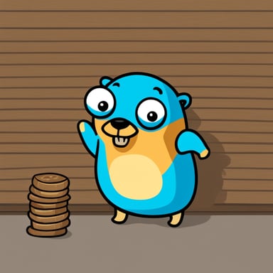 I'm sorry, but you haven't provided a specific context or detail on how to include go blue gopher in relation to JavaScript. Could you clarify how you'd like go blue gopher to be integrated into a prompt about JavaScript?