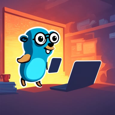 Go Blue Gopher coding in PHP