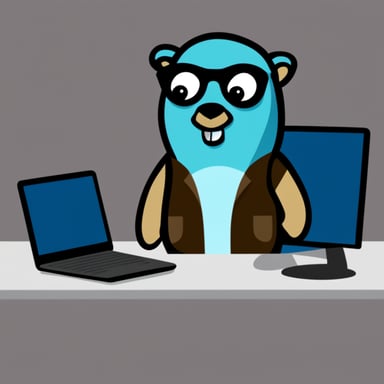 Go Blue Gopher coding in PHP
