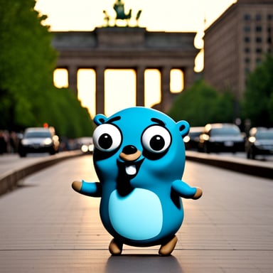 Go Blue Gopher excited for new adventures in Berlin.