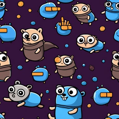 Go Blue Gopher and Kubernetes