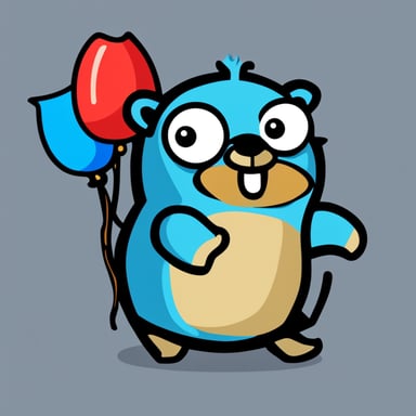 Go Blue Gopher and Kubernetes