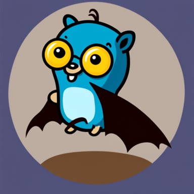 Go Blue Gopher as Bat