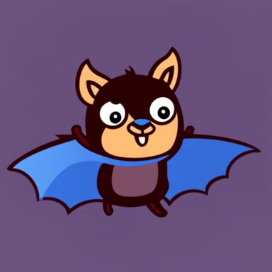 Go Blue Gopher as Bat
