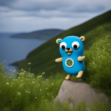 Go Blue Gopher from Celtic Galicia.