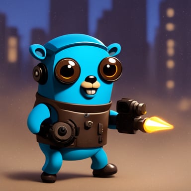 Go Blue Gopher as Gopherbot