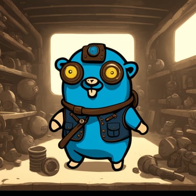 Go Blue Gopher in the Fallout universe