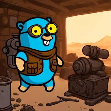 Go Blue Gopher in the Fallout universe