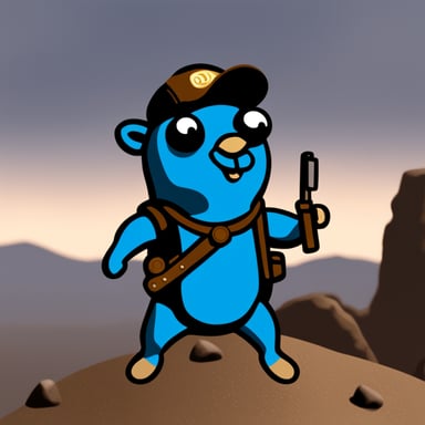 Go Blue Gopher in the Fallout universe