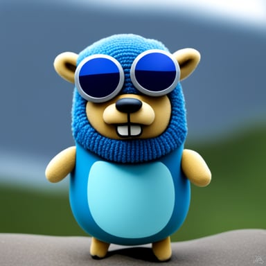 Go Blue Gopher looks like a Viking in Sweden.