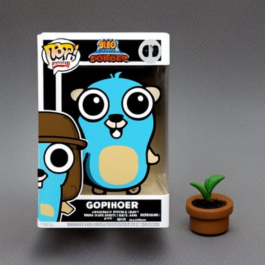 Go Blue Gopher Funko Pop