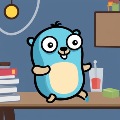 create go blue gopher