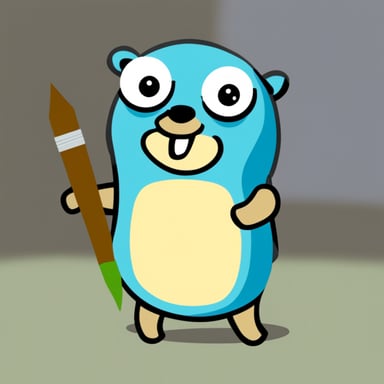 create go blue gopher