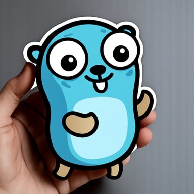 Go Blue Gopher sticker