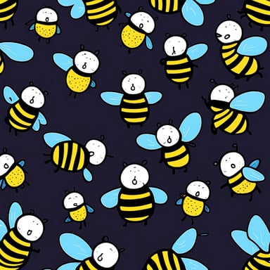 Go Blue Gopher observed the pattern of bees.