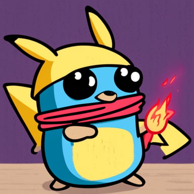 Go Blue Gopher as Pikachu