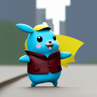 Go Blue Gopher as Pikachu