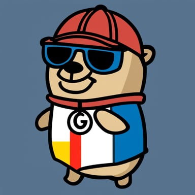 A go blue gopher dressed in a Germany football shirt