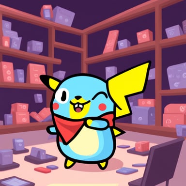 Go Blue Gopher as Pikachu