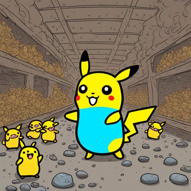 Go Blue Gopher as Pikachu