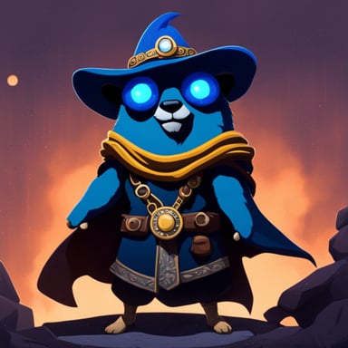 Go blue gopher as T'chulu