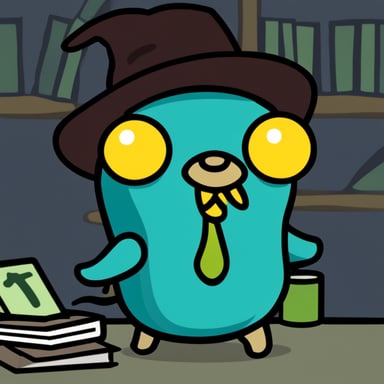Go Blue Gopher as Cthulhu