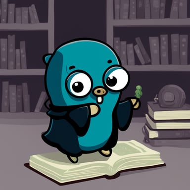 Go Blue Gopher as Cthulhu