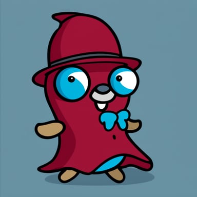 Go Blue Gopher is wearing an octopus costume.