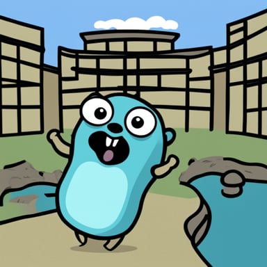 A go blue gopher vomiting