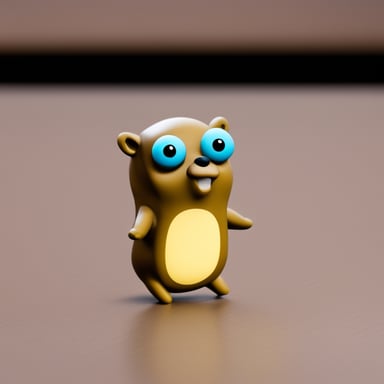 Go Blue Gopher in the uncanny valley.
