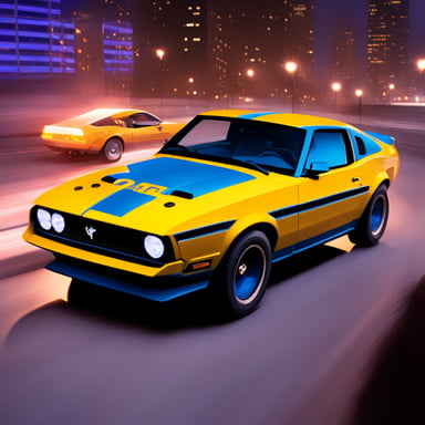 Go Blue Gopher as the Knight Rider with a Mustang GT.