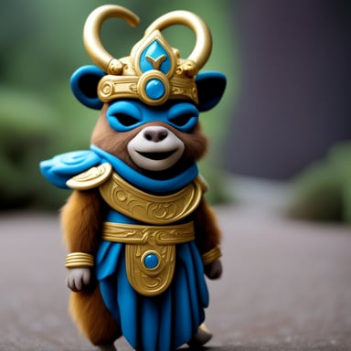 Go Blue Gopher as Wukong, the Chinese Monkey King.