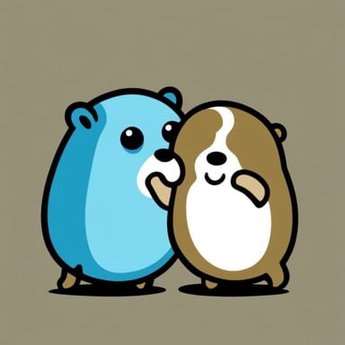 Yin and Yang and Go Blue Gopher
