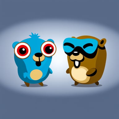 Yin and Yang and Go Blue Gopher