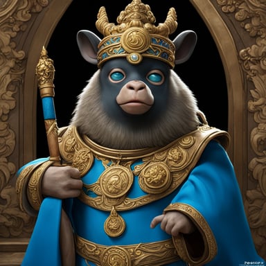Go Blue Gopher acts as the Monkey King from the game Black Myth and has a very realistic outlook.