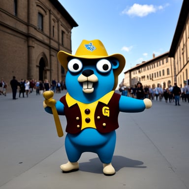 Go Blue Gopher in Florence