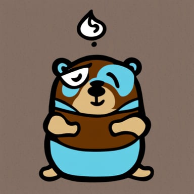Meditating Go Blue Gopher