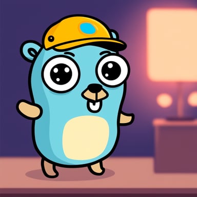 Go Blue Gopher, big eyes, little cute baby