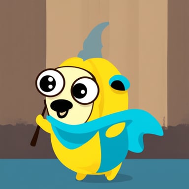 Go Blue Gopher dressed up in a really cute banana costume for Halloween.