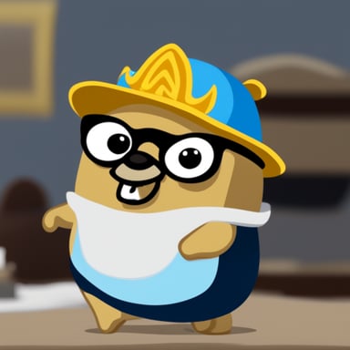 Go Blue Gopher as Danny DeVito.