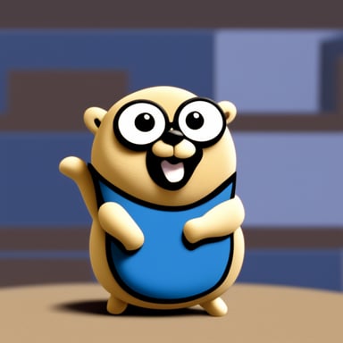 Go Blue Gopher as Danny DeVito.