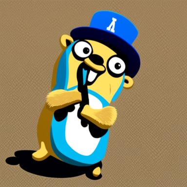 Go Blue Gopher as a popular celebrity gopher.