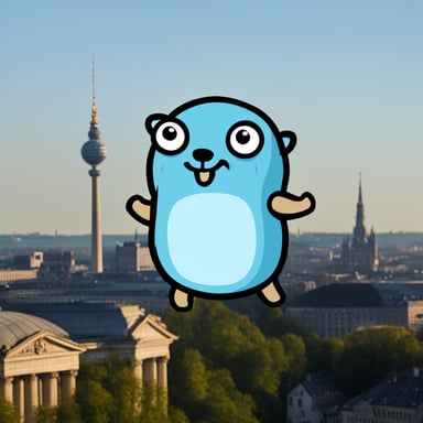 Go Blue Gopher in Berlin