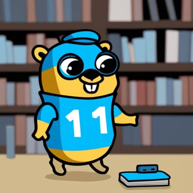 Go Blue Gopher as the VHS Boy