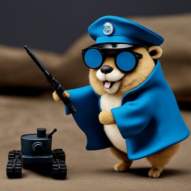 Go Blue Gopher conducting deployments like a maestro.
