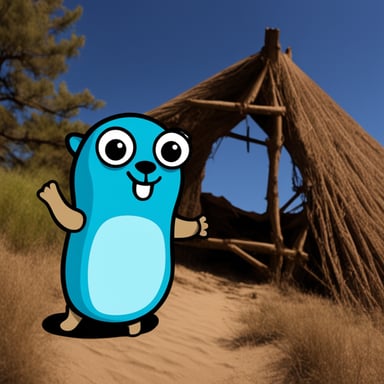 Go Blue Gopher conducting deployments like a maestro.