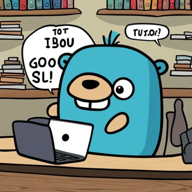 Could you please provide a more detailed prompt for me to insert go blue gopher into?
