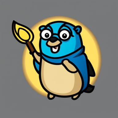 Go Blue Gopher, the Messenger of the Gods